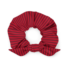 Load image into Gallery viewer, Red & Black Scrunchie