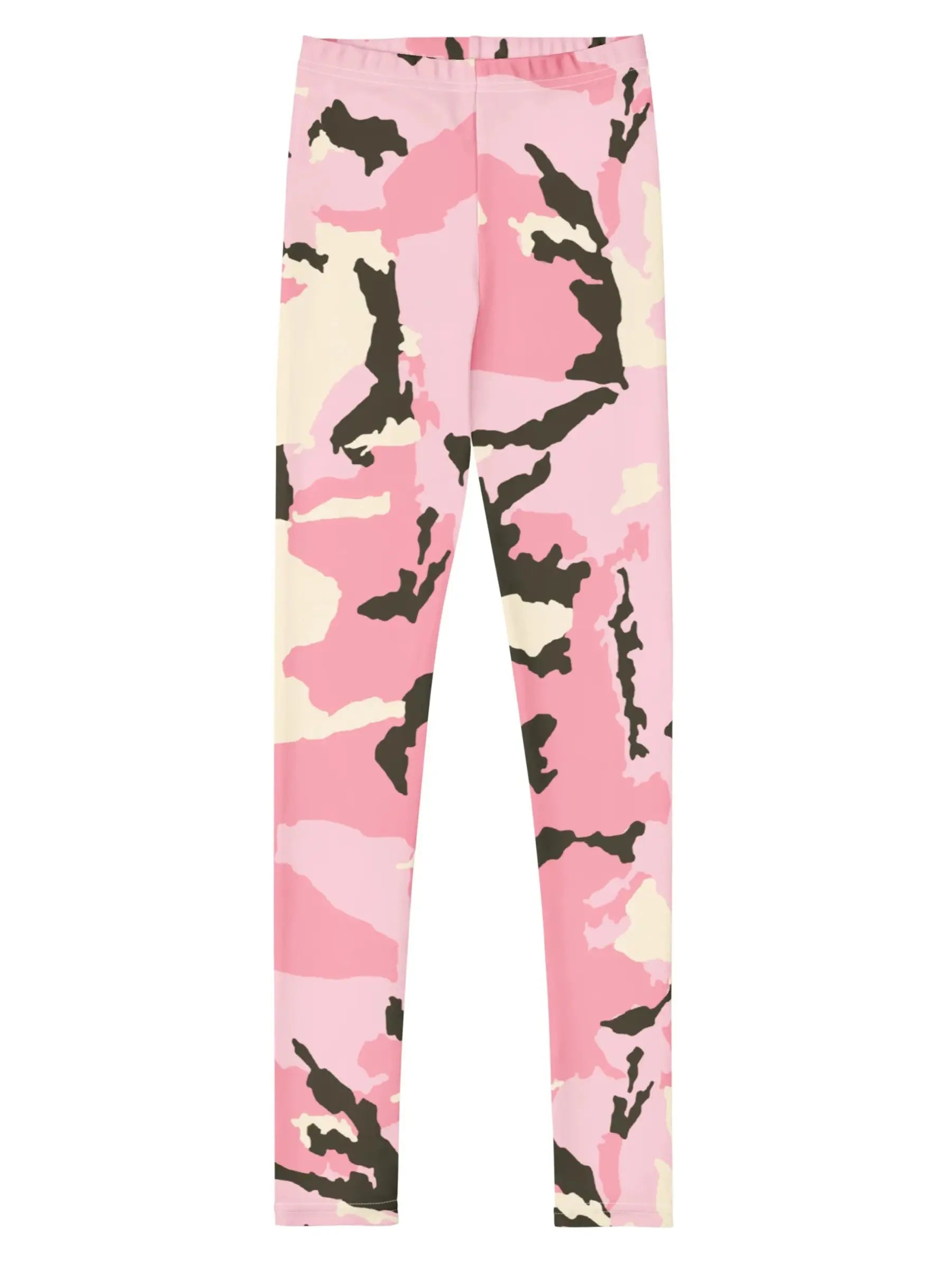 Pink Camo Youth Girl Leggings
