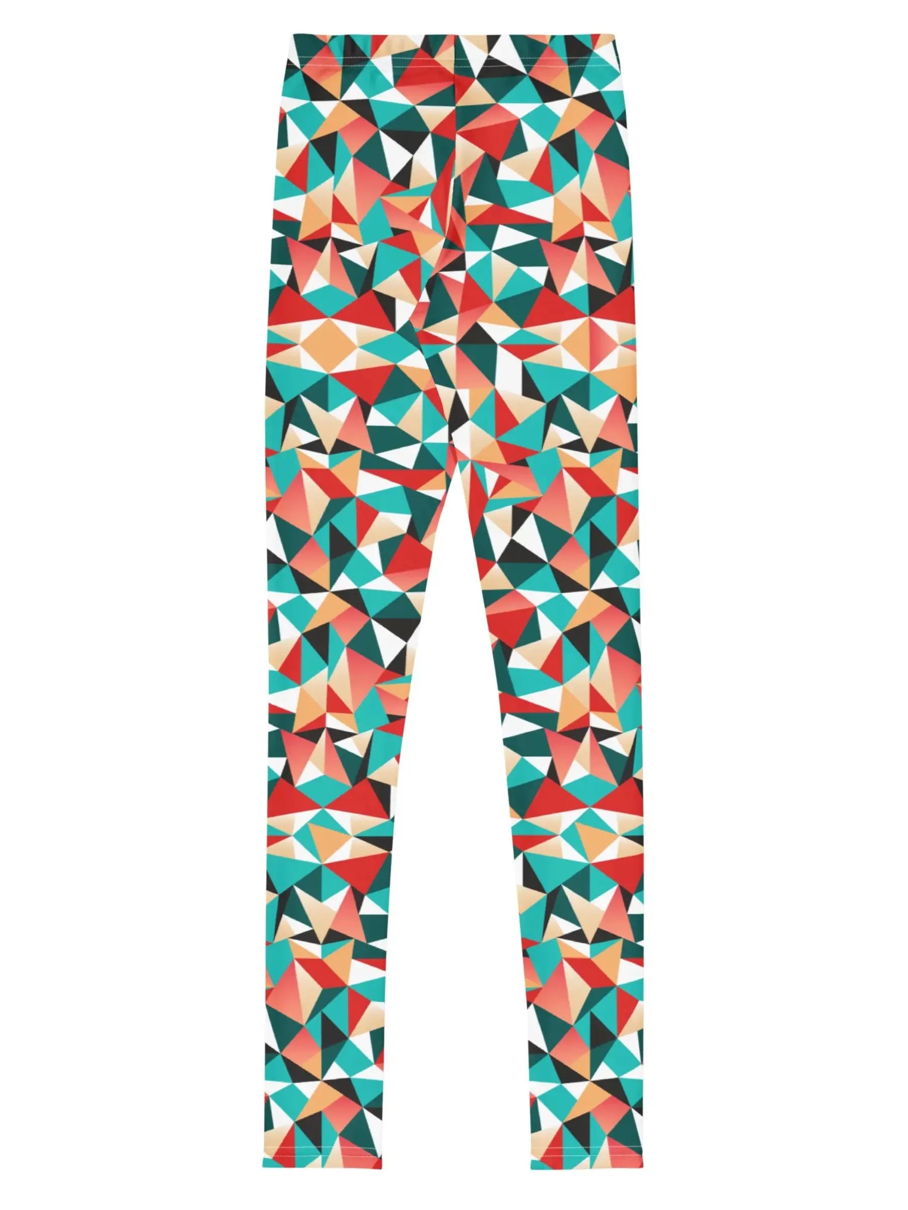 Youth Girls Leggings – Kaleidoscope Print