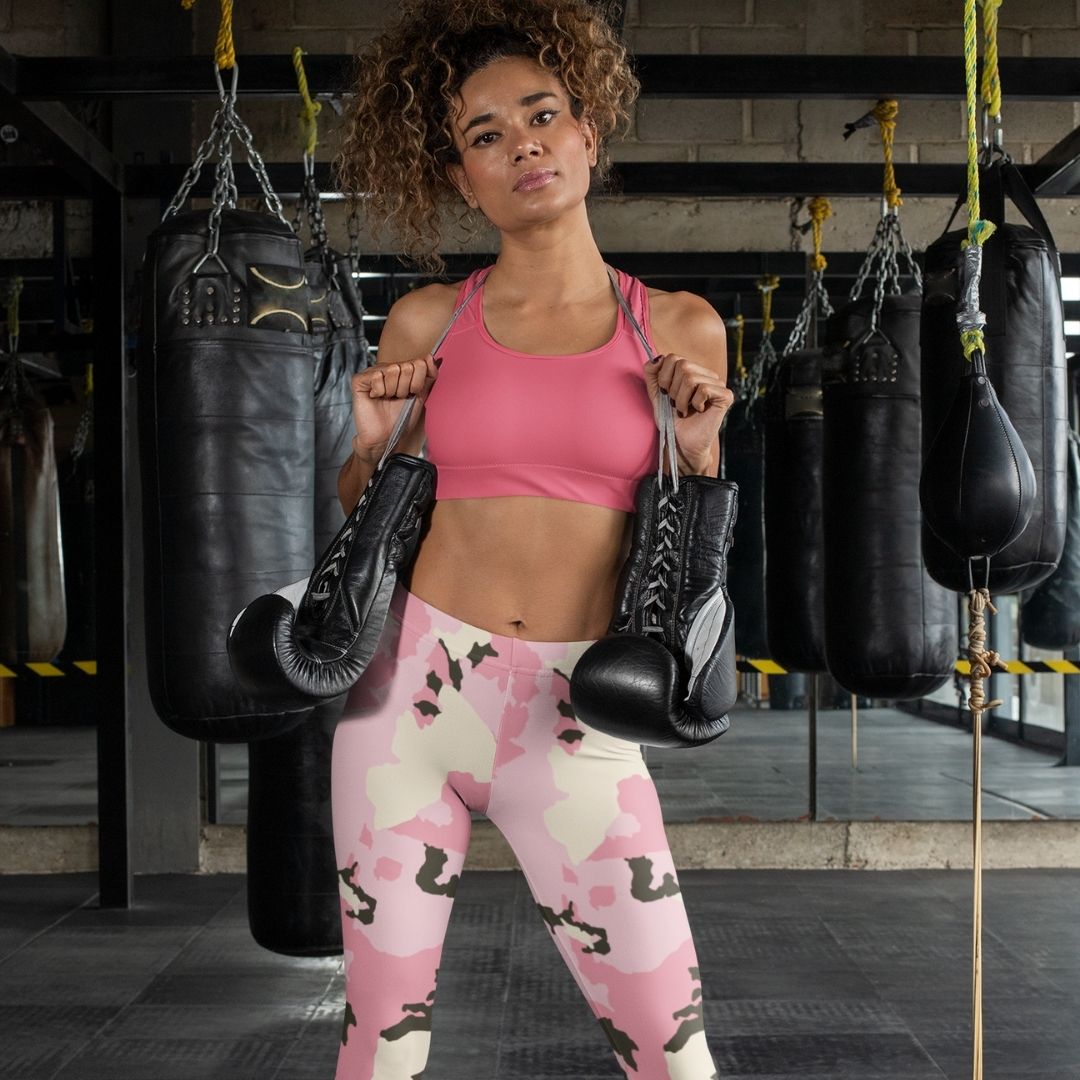 Pink Camo Leggings