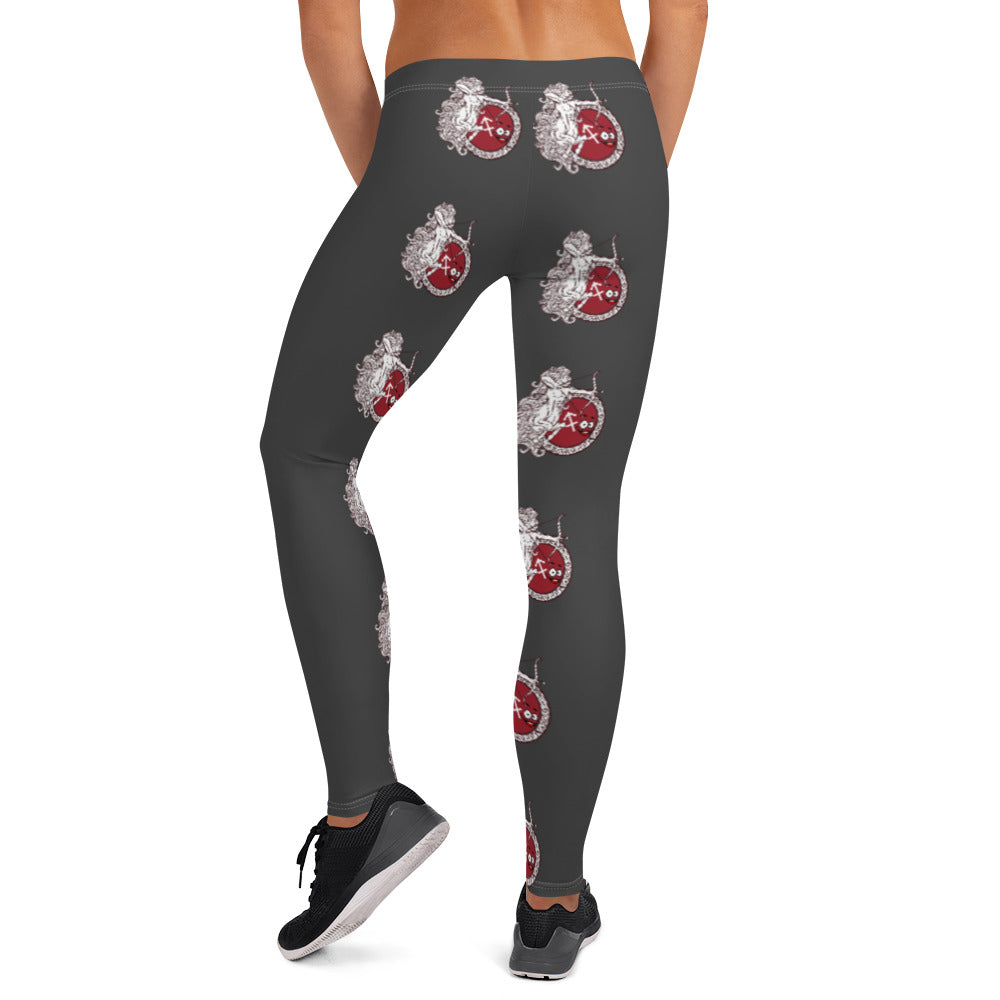 Sagittarius Black Leggings