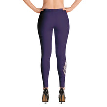 Load image into Gallery viewer, Leo Purple Zodiac Leggings