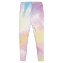 Load image into Gallery viewer, Blue Purple Tie Dye Leggings