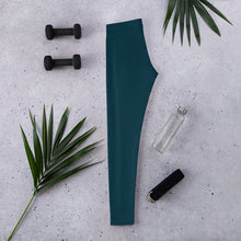 Load image into Gallery viewer, Dark Blue Whale Leggings