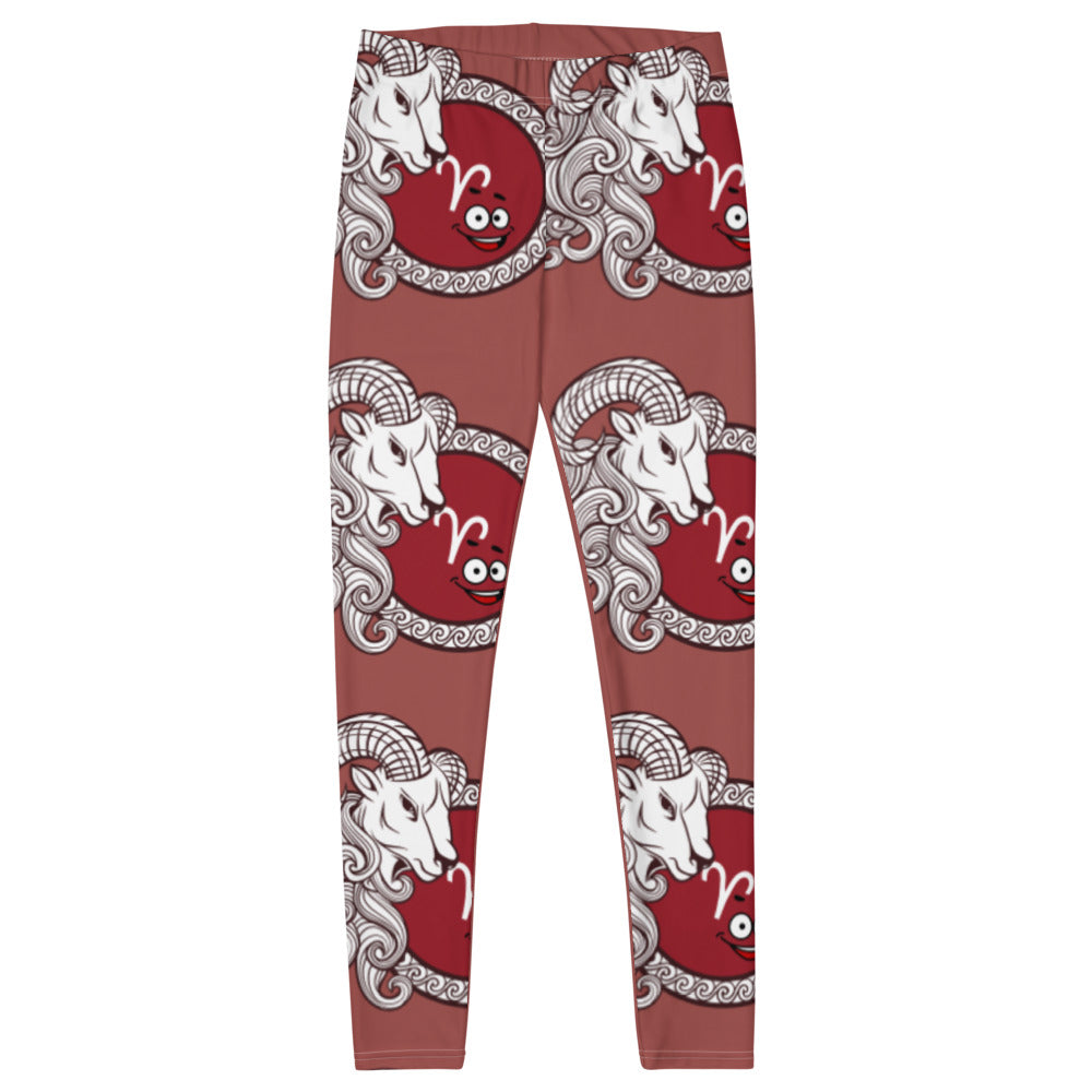 Aries Zodiac Leggings