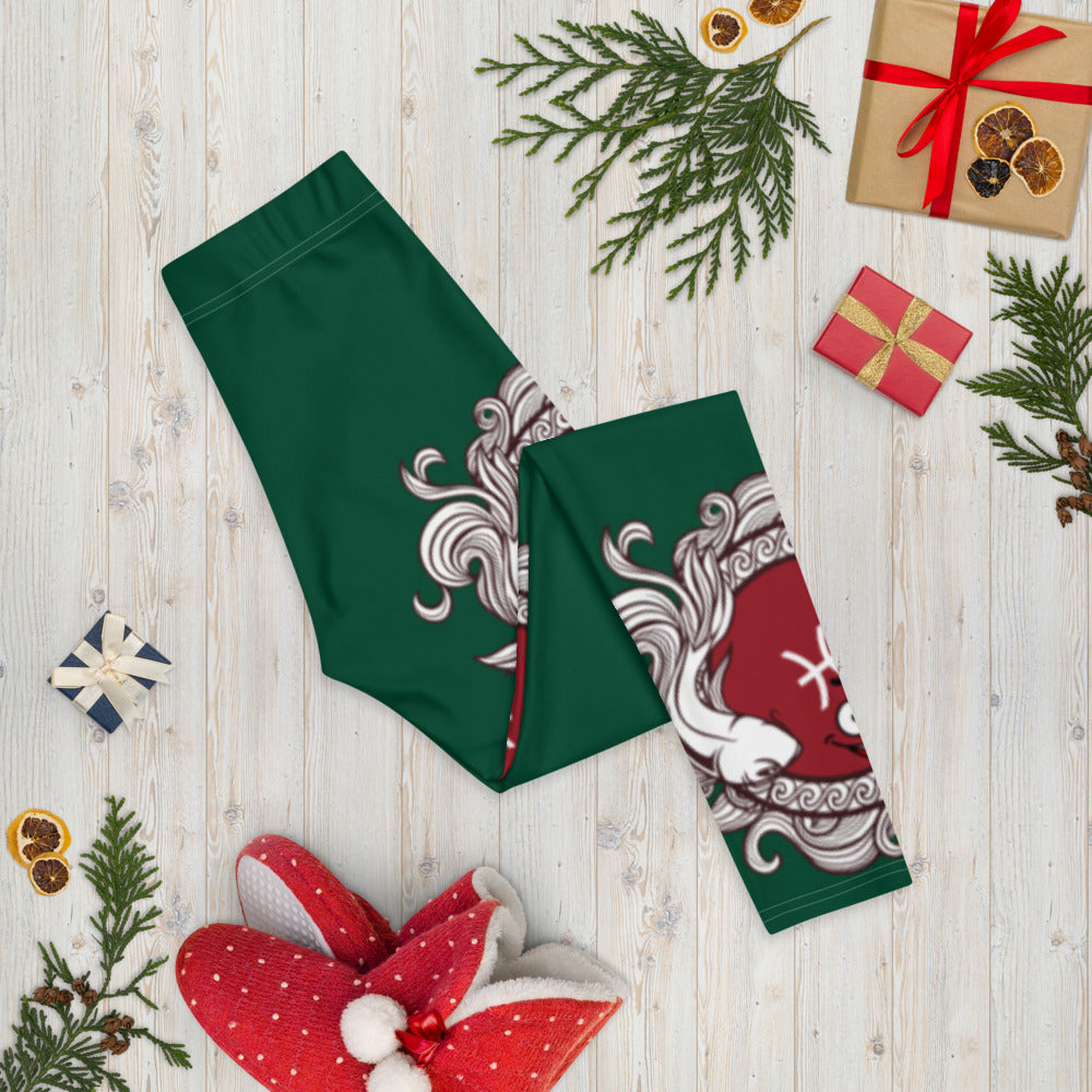 Pisces Zodiac Leggings
