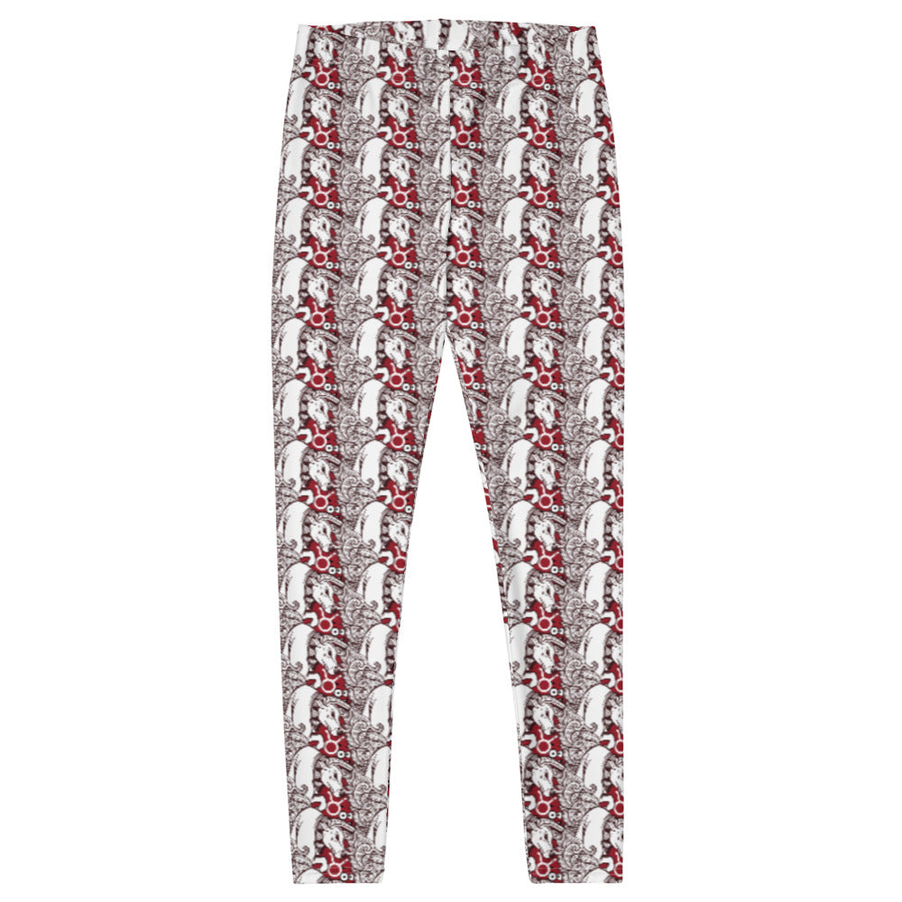 Taurus Zodiac Collage Leggings