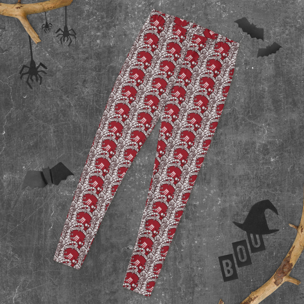 Scorpio Zodiac Collage Leggings