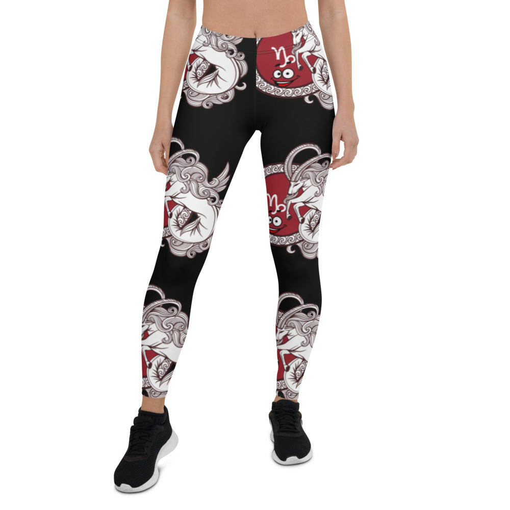 Capricorn Zodiac Leggings