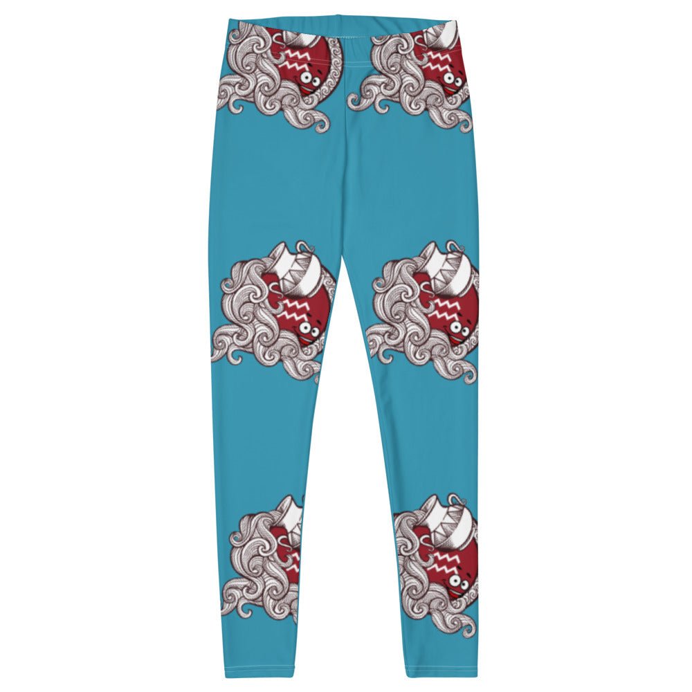Aquarius Zodiac Leggings