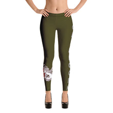 Load image into Gallery viewer, Capricorn Dark Green Leggings