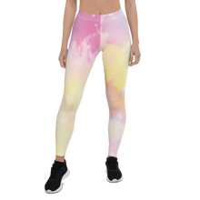 Load image into Gallery viewer, Blue Purple Tie Dye Leggings