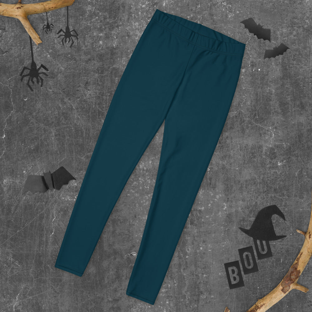 Dark Blue Whale Leggings