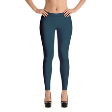 Load image into Gallery viewer, Dark Blue Whale Leggings