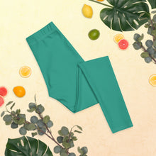 Load image into Gallery viewer, Blue Green Leggings