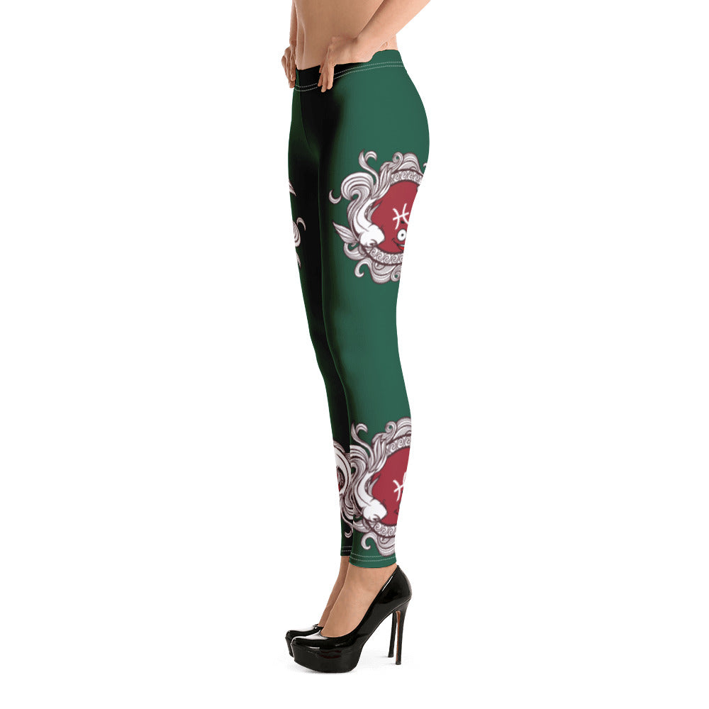 Pisces Zodiac Leggings