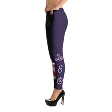 Load image into Gallery viewer, Leo Purple Zodiac Leggings