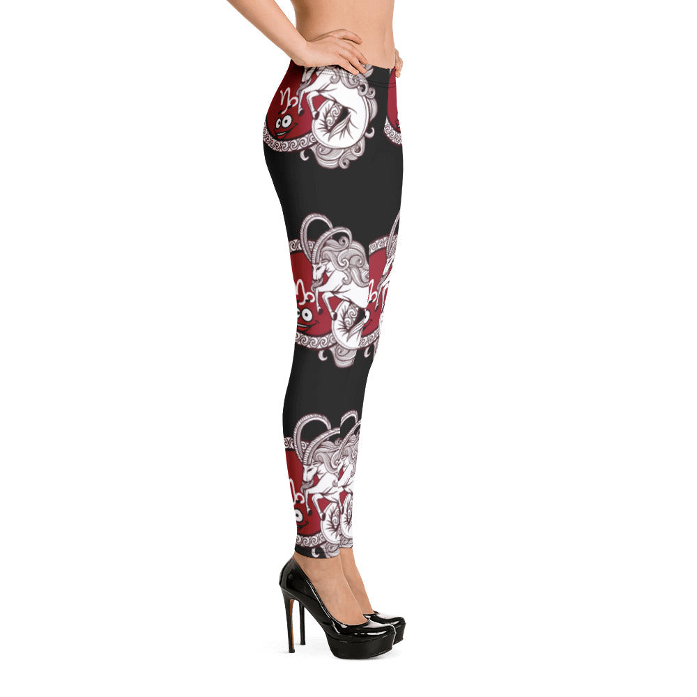 Capricorn Zodiac Leggings