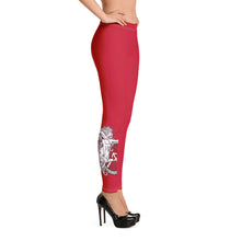 Load image into Gallery viewer, Sagittarius Pink Zodiac Leggings