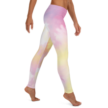 Load image into Gallery viewer, Blue Purple Tie Dye Leggings