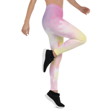 Load image into Gallery viewer, Blue Purple Tie Dye Leggings