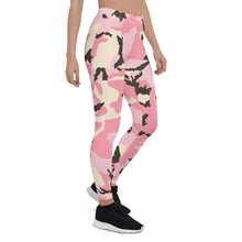 Load image into Gallery viewer, Pink Camo Tie Dye Leggings