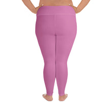 Load image into Gallery viewer, Pink Purple Plus Size Leggings