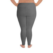 Load image into Gallery viewer, Gray Plus Size Leggings