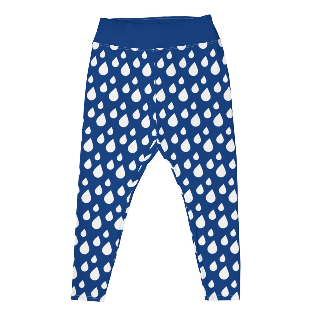 All-Over Print Plus Size Leggings - Jiji Lifestyles