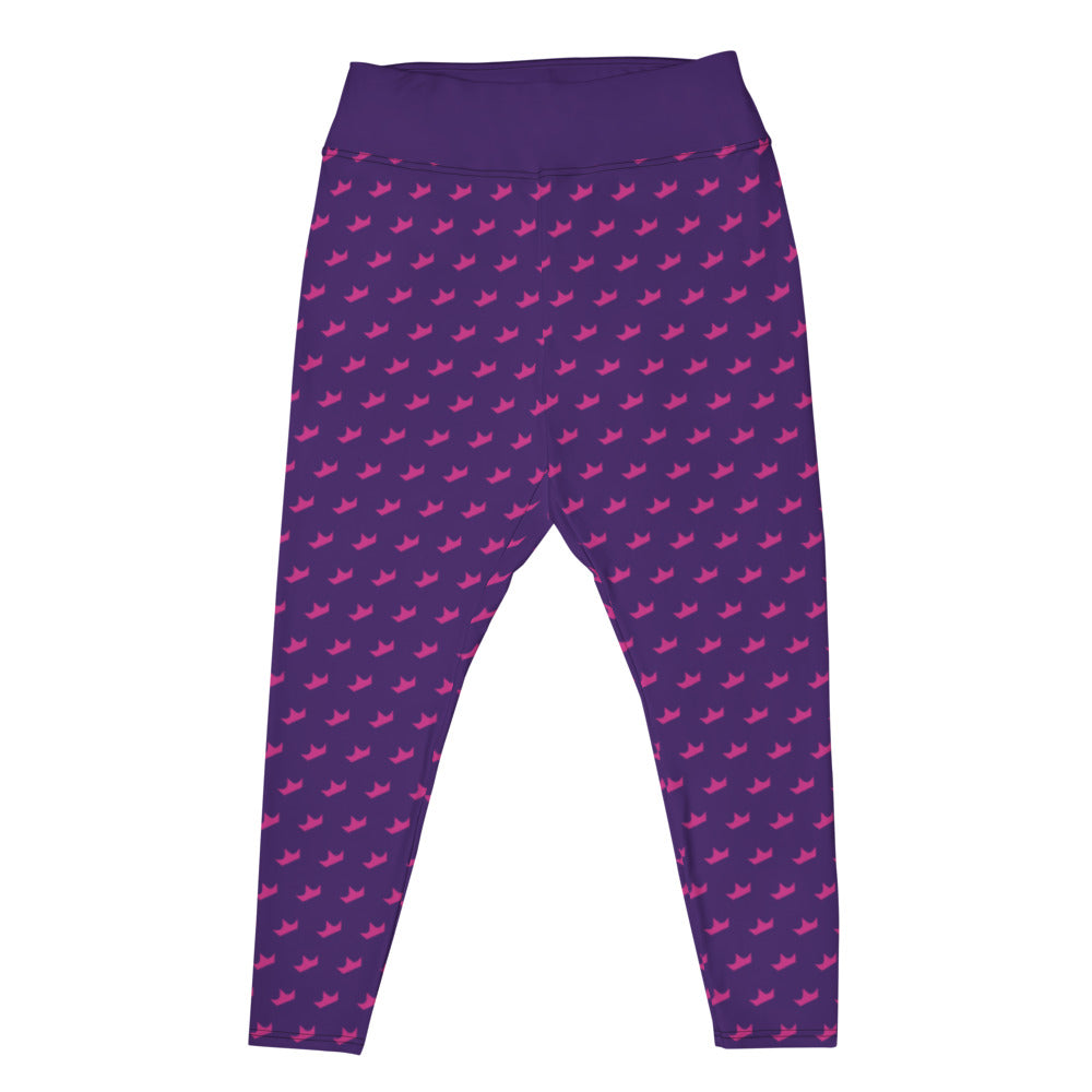 All-Over Print Plus Size Leggings - Jiji Lifestyles