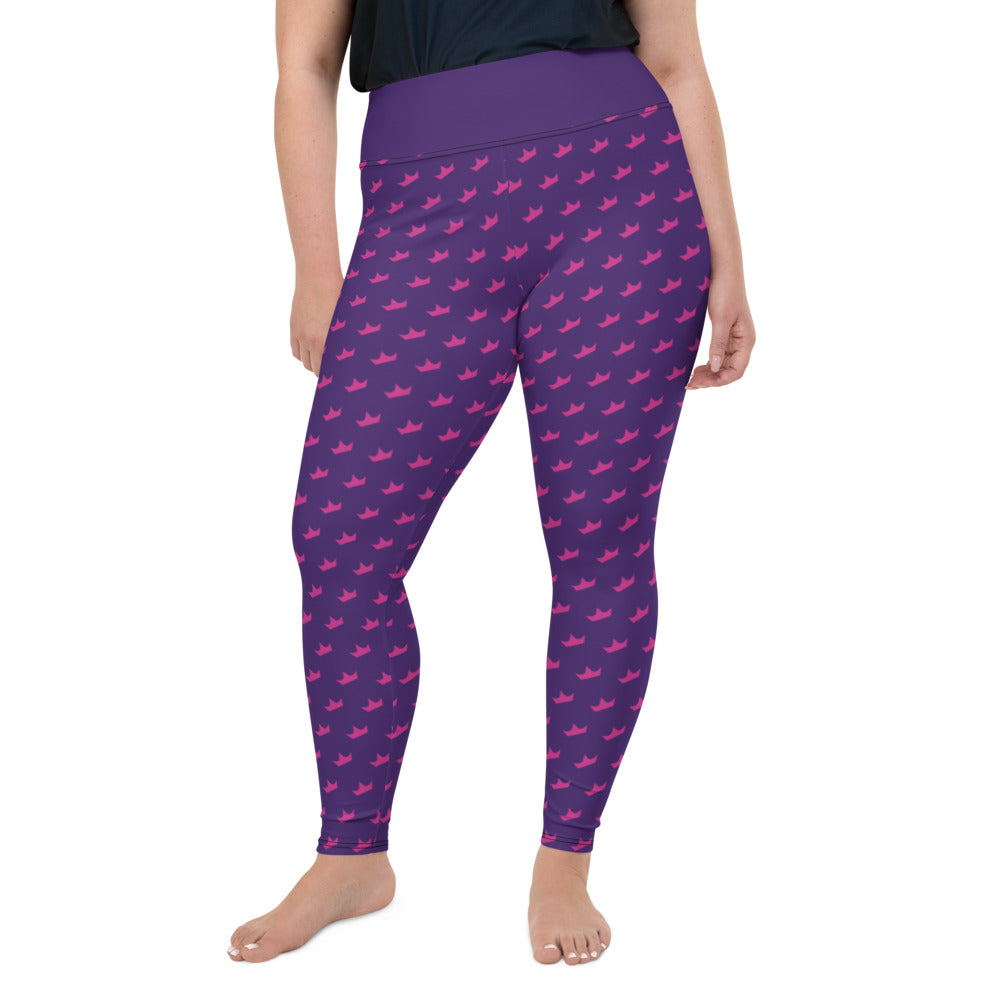 All-Over Print Plus Size Leggings - Jiji Lifestyles