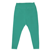 Load image into Gallery viewer, Blue Green Plus Size Leggings