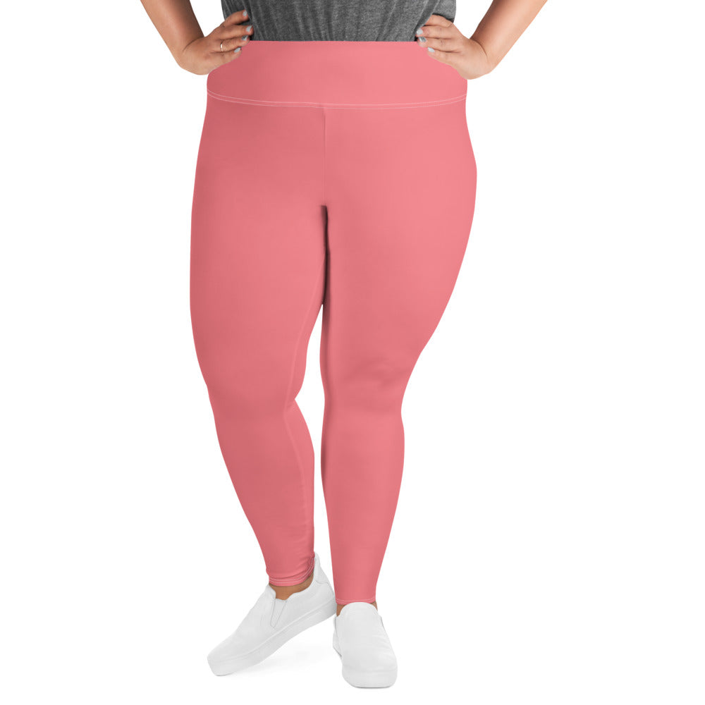Pink Plus Size Leggings