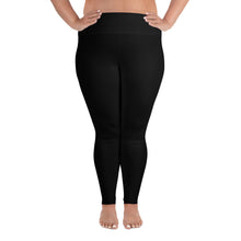 Load image into Gallery viewer, Black Plus Size Leggings