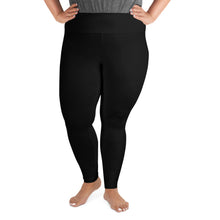 Load image into Gallery viewer, Black Plus Size Leggings