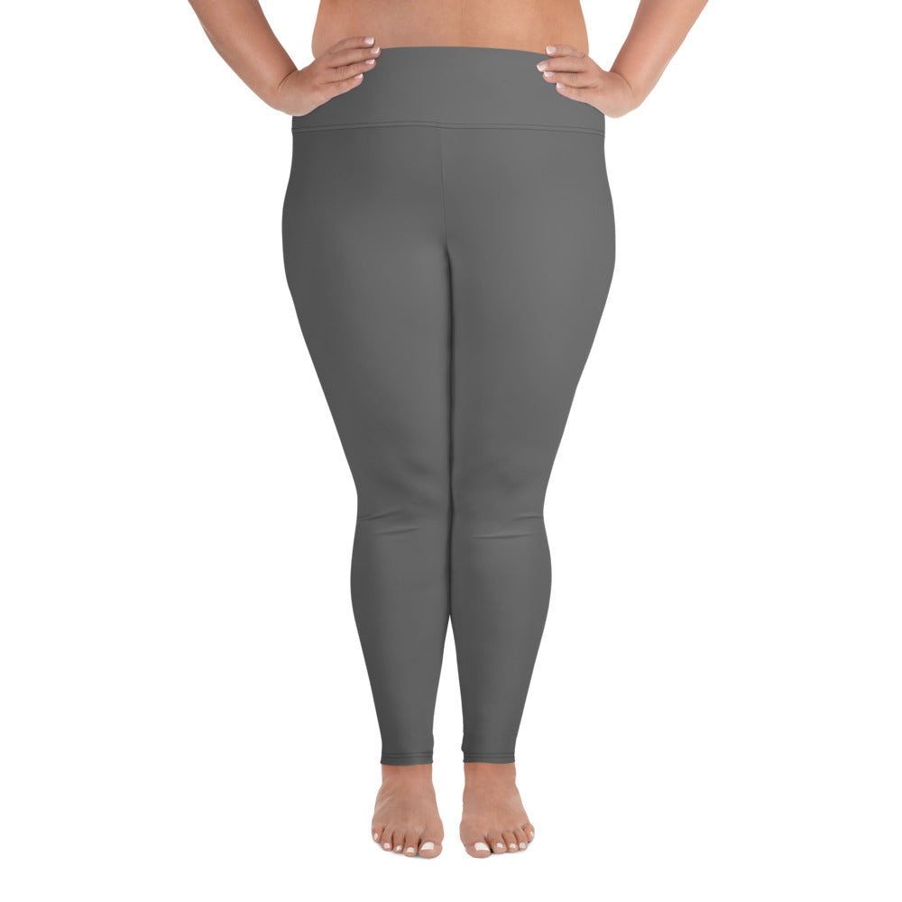 Gray Plus Size Leggings
