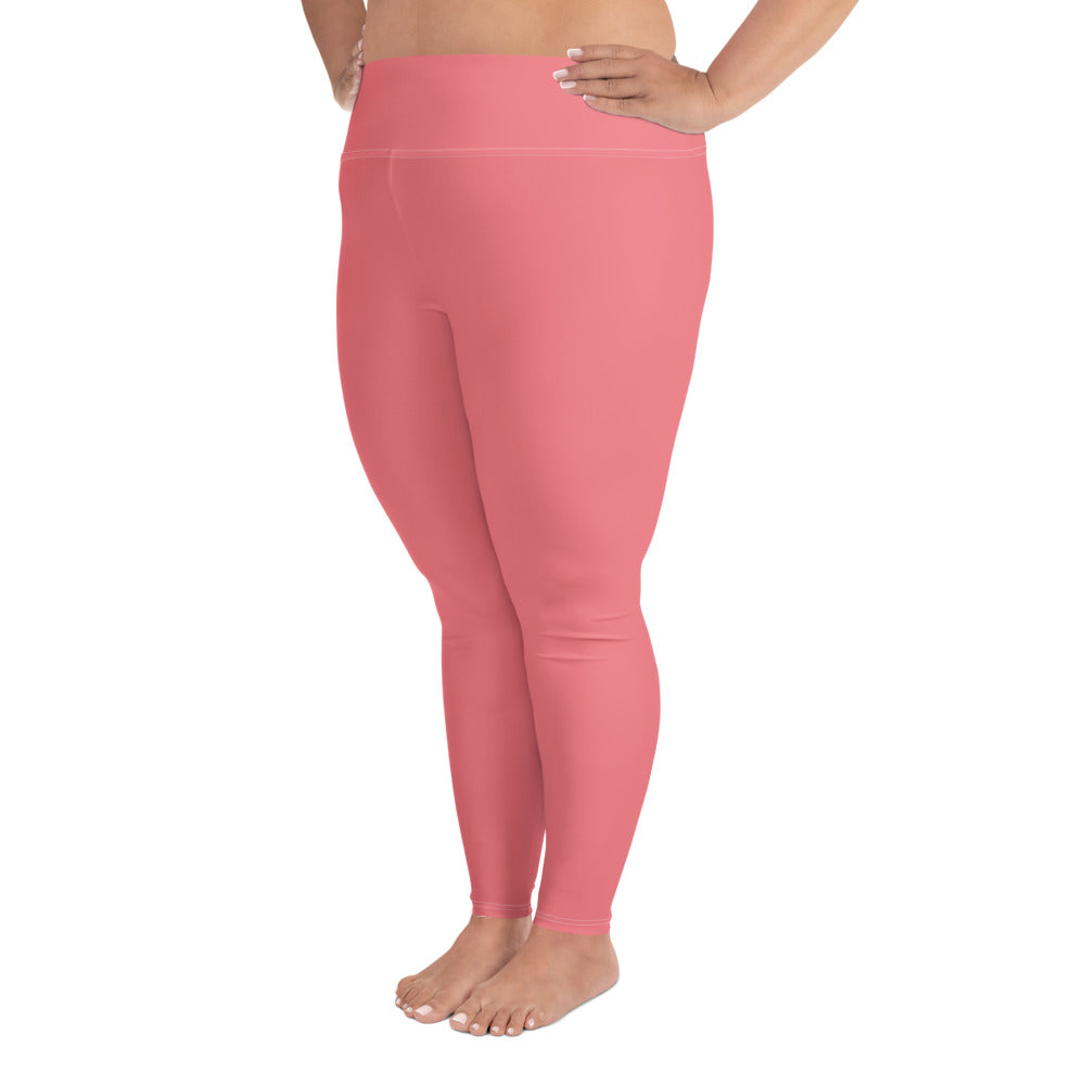 Pink Plus Size Leggings