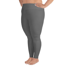 Load image into Gallery viewer, Gray Plus Size Leggings