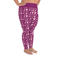 Load image into Gallery viewer, All-Over Print Plus Size Leggings - Jiji Lifestyles