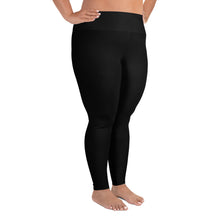 Load image into Gallery viewer, Black Plus Size Leggings