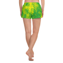 Load image into Gallery viewer, Green Yellow Athletic Short Shorts