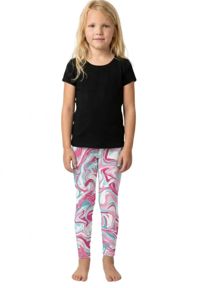 Marble Pink Leggings