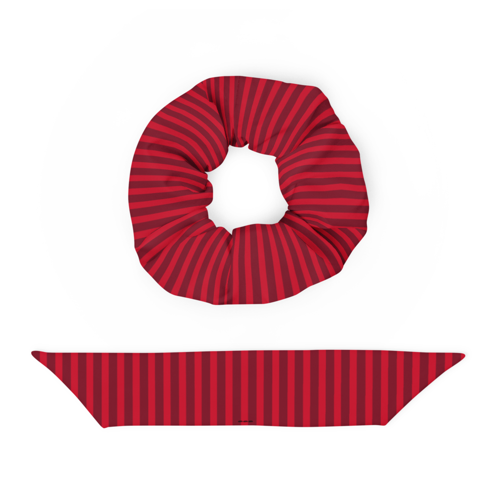Red & Black Scrunchie