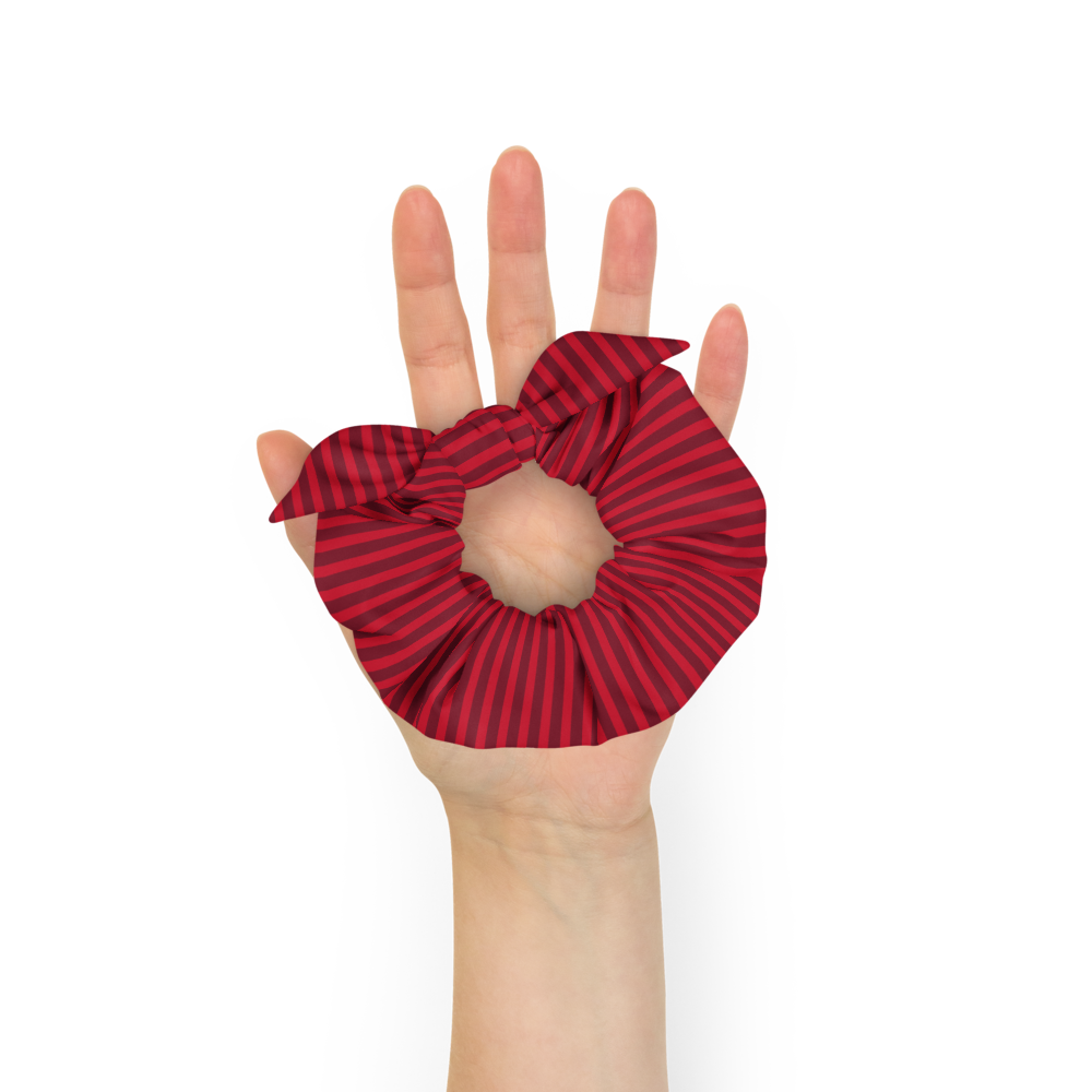 Red & Black Scrunchie