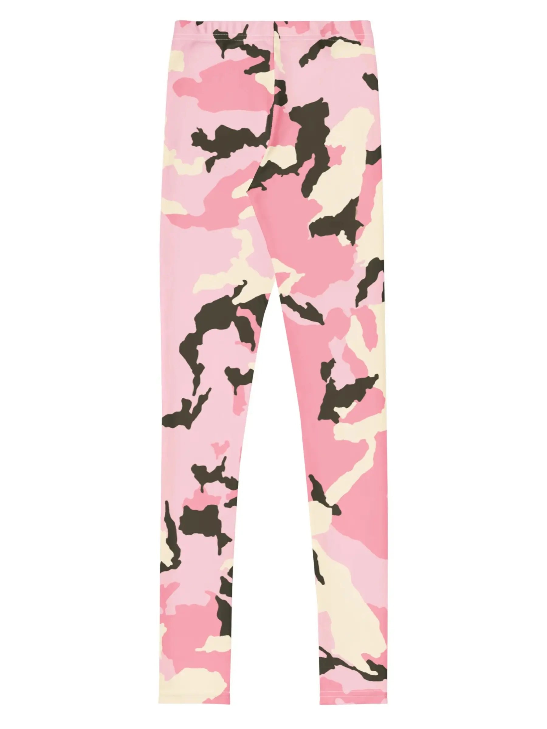 Pink Camo Youth Girl Leggings