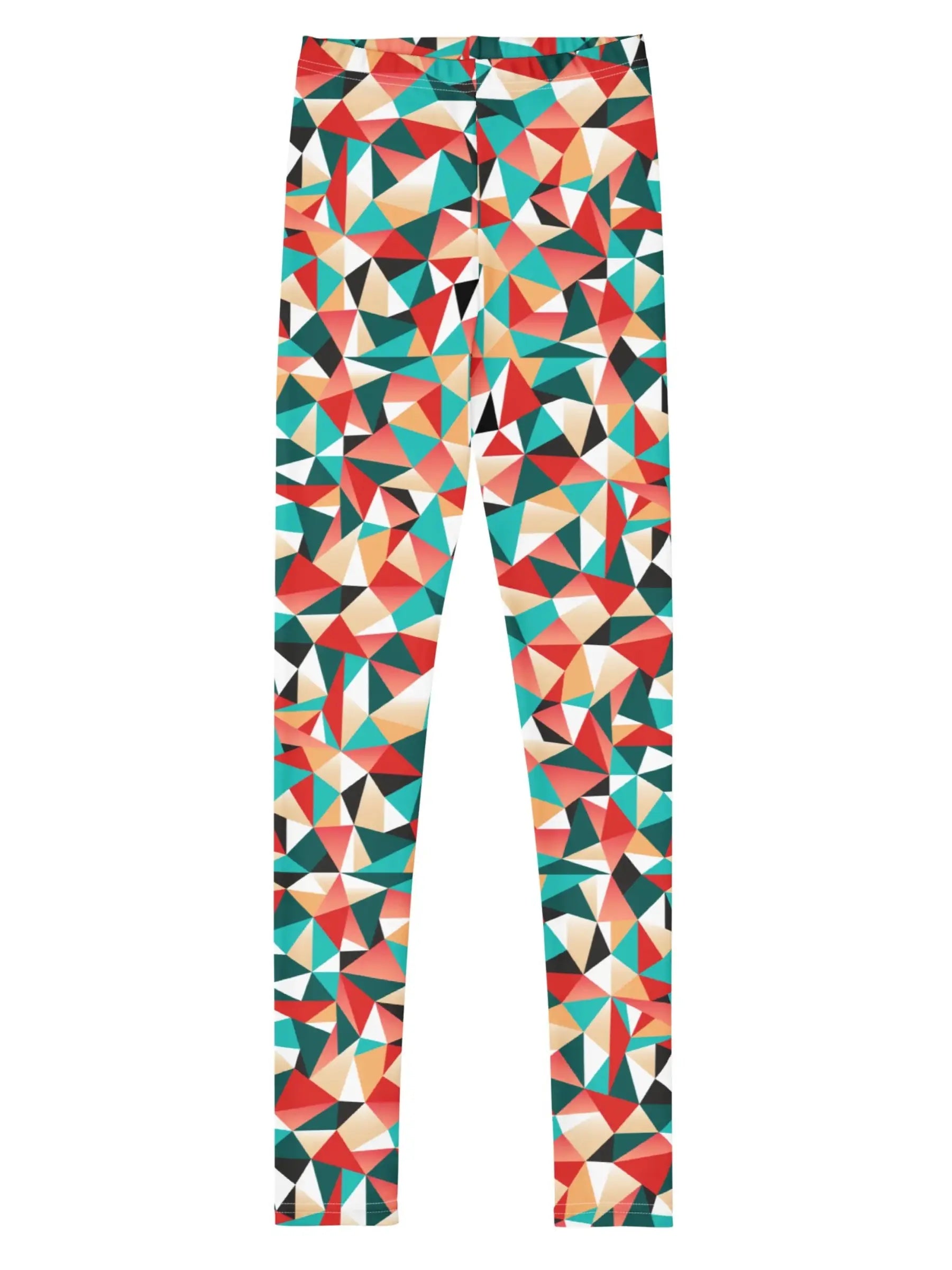 Youth Girls Leggings – Kaleidoscope Print