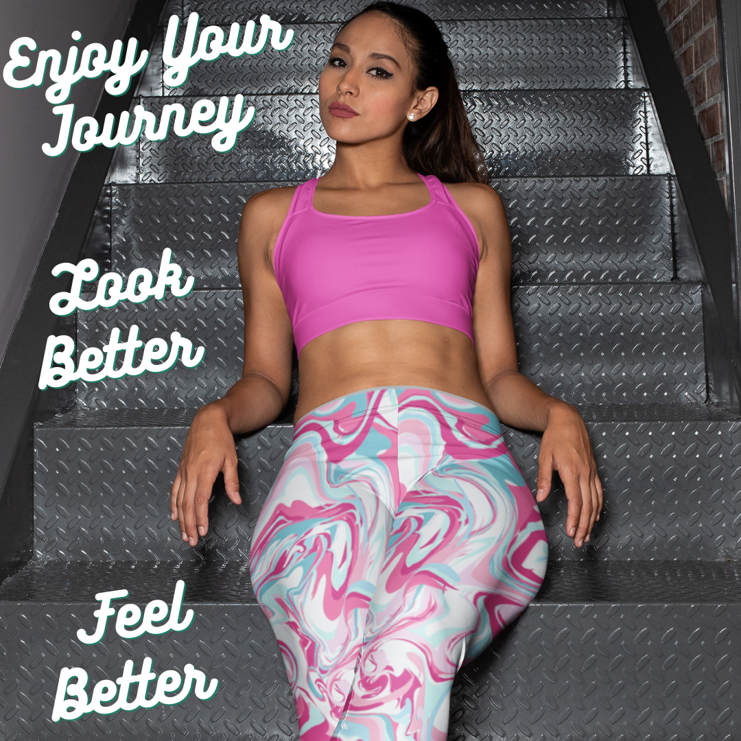 Tie-Dye Swirl Leggings — Soft & Comfy Fit, Great for Walking & Running