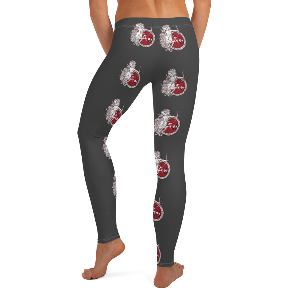 Sagittarius Black Leggings