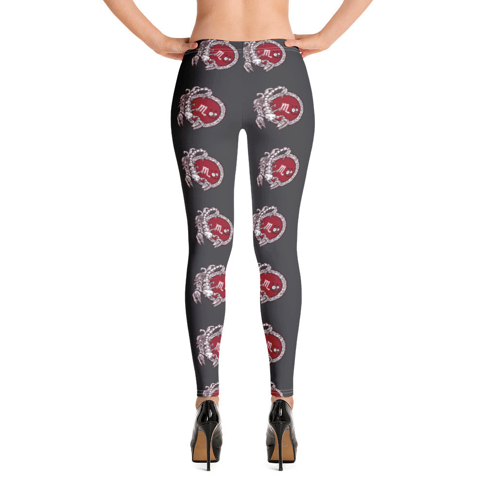 Scorpio Zodiac Leggings