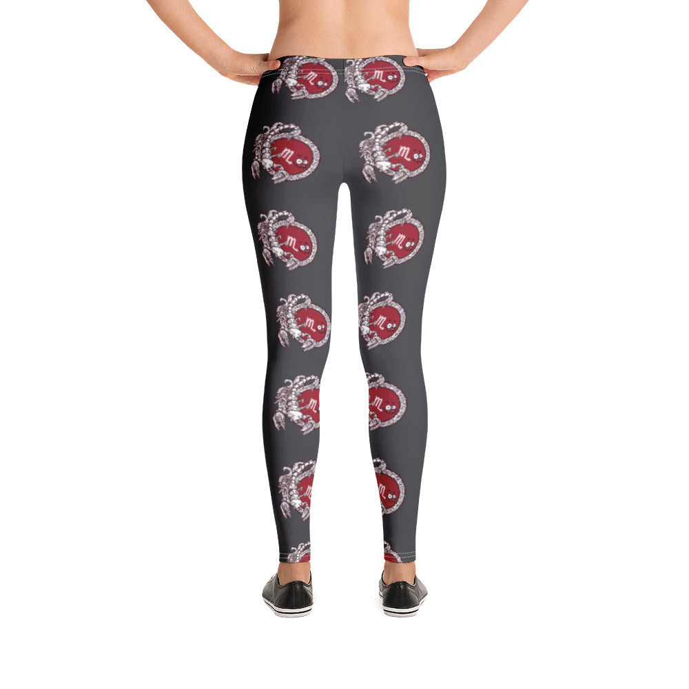 Scorpio Zodiac Leggings